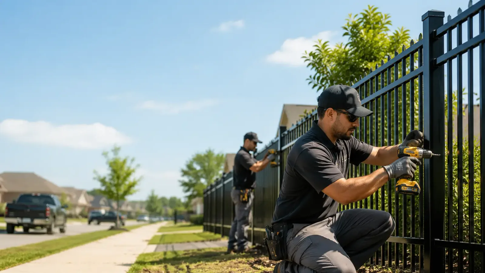 Metal Fence Installation in Engelhard, NC